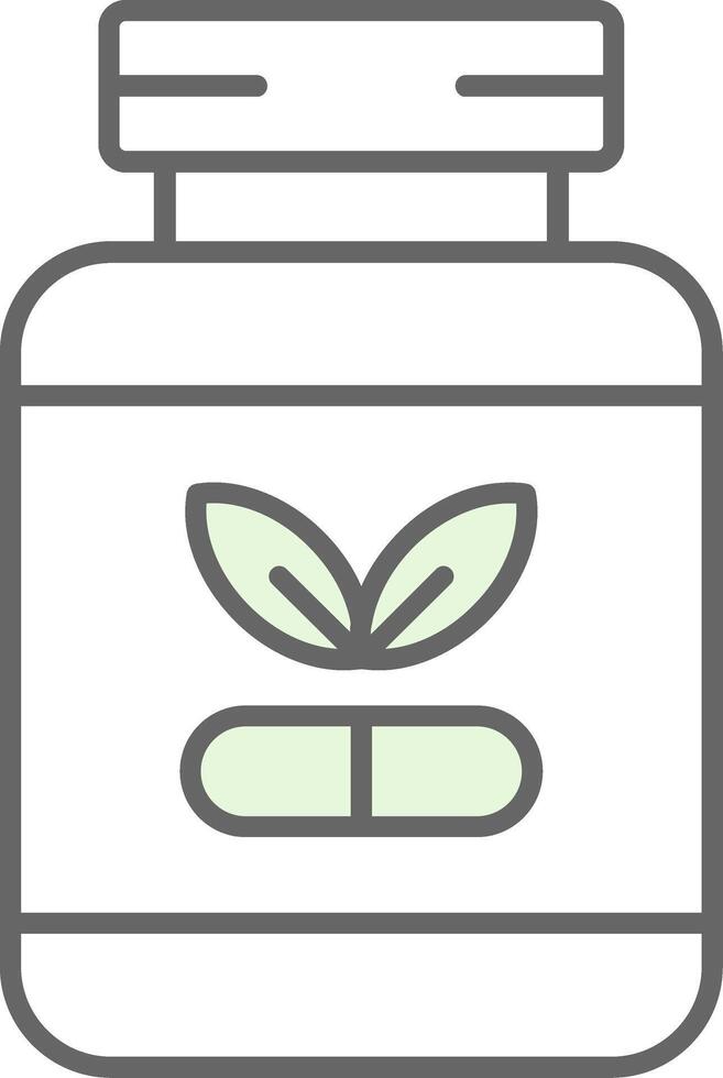 Supplements Fillay Icon vector