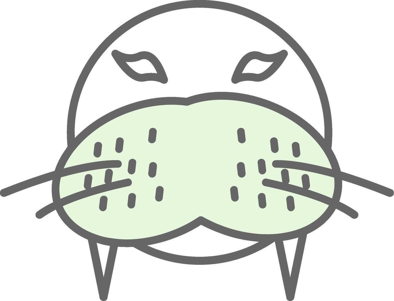 Walrus Fillay Icon vector