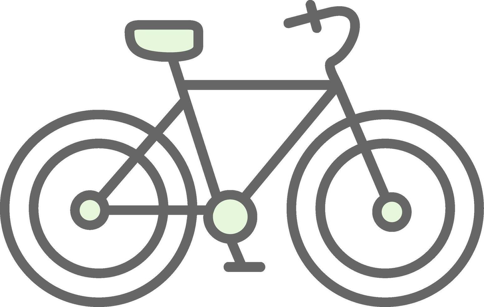 Bicycle Fillay Icon vector