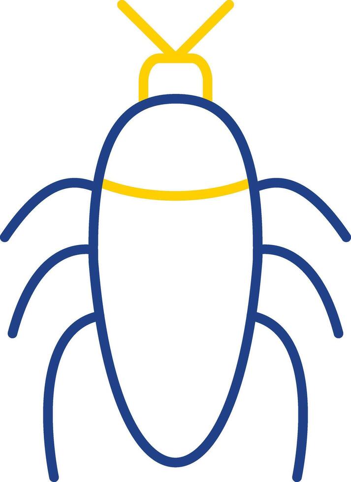 Insect Line Two Color Icon vector