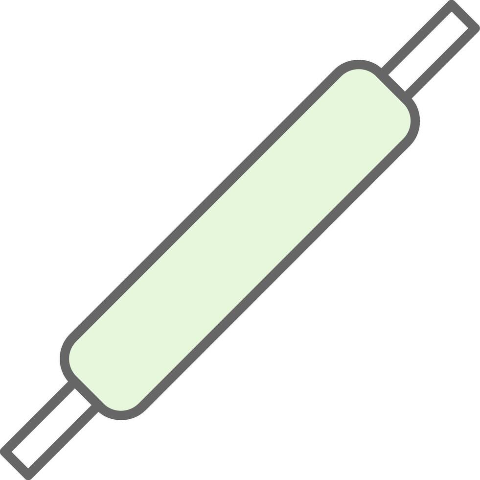 Rolling Pins Fillay Icon vector