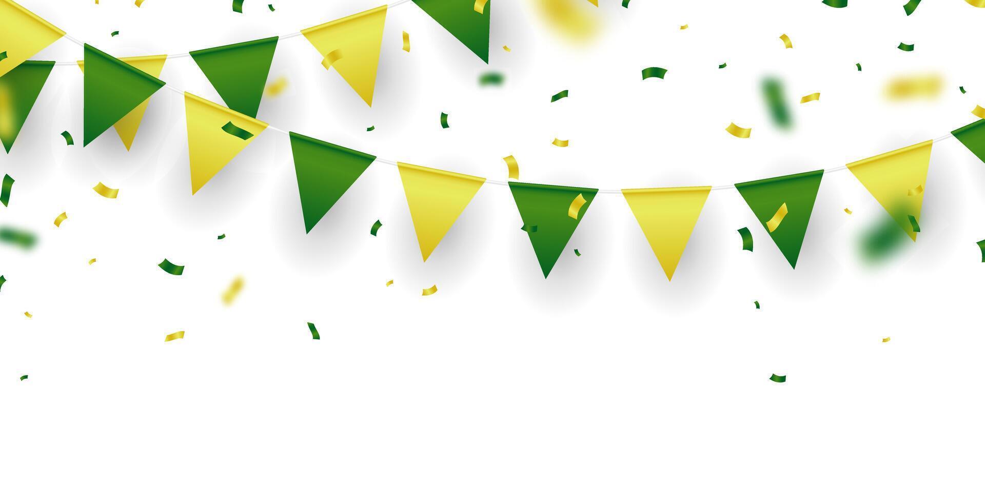 party flag background for celebration illustration vector