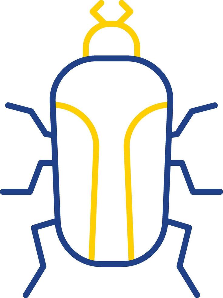 Insect Line Two Color Icon vector