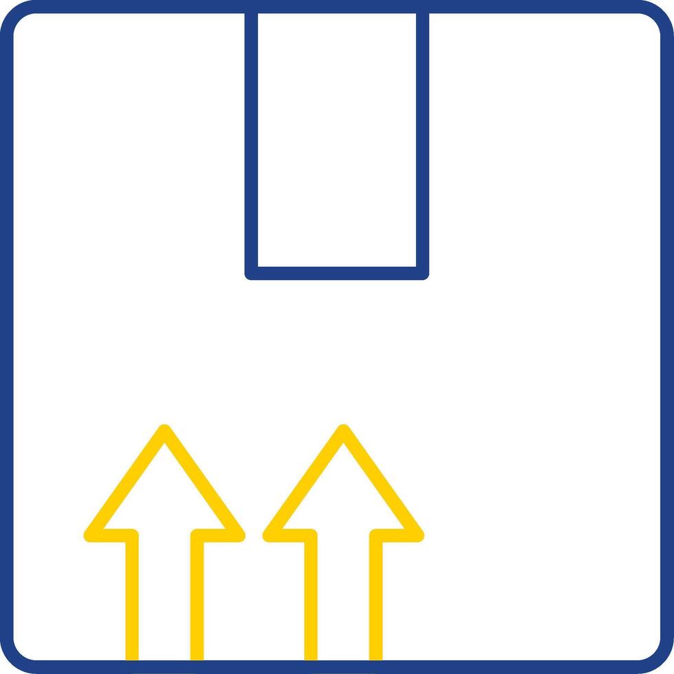 Merchandise Line Two Color Icon vector