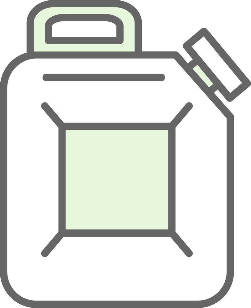 Canister Fillay Icon vector