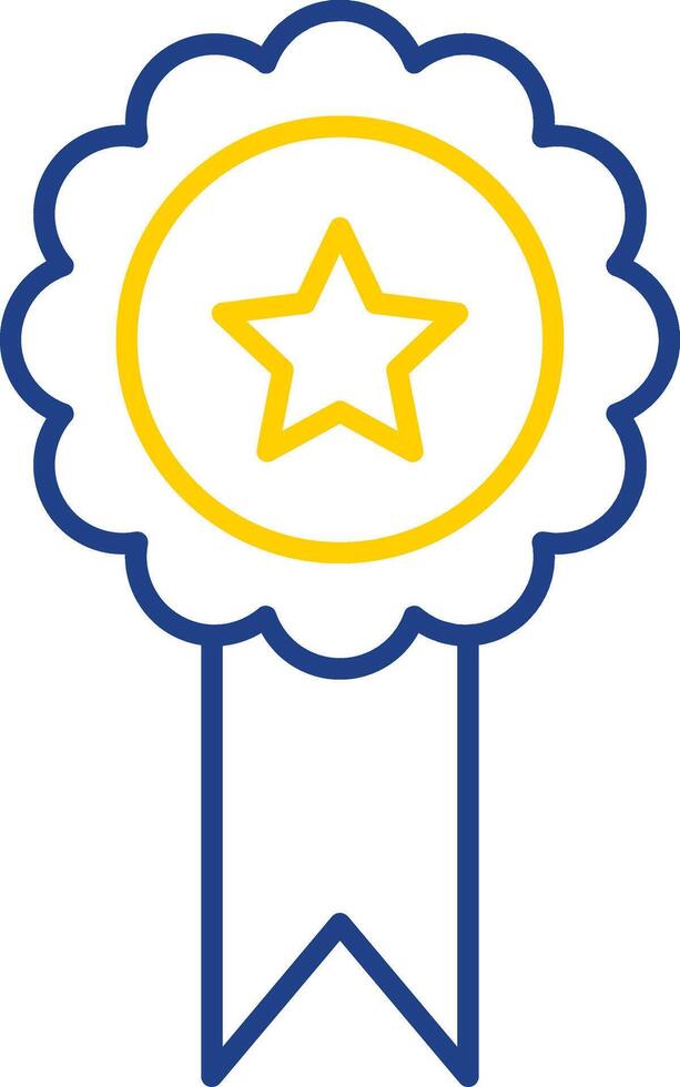 Quality Line Two Color Icon vector