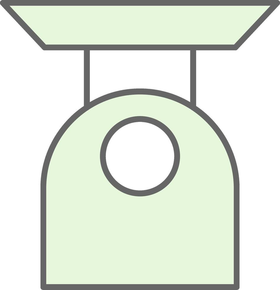 Scale Fillay Icon vector