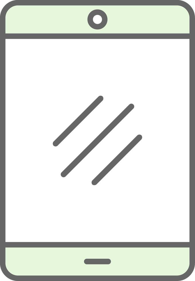 Smartphone Fillay Icon vector