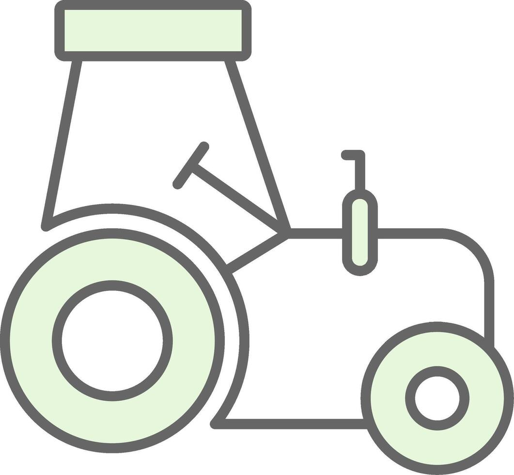 Tractor Fillay Icon vector