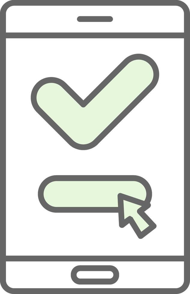 Order Fillay Icon vector