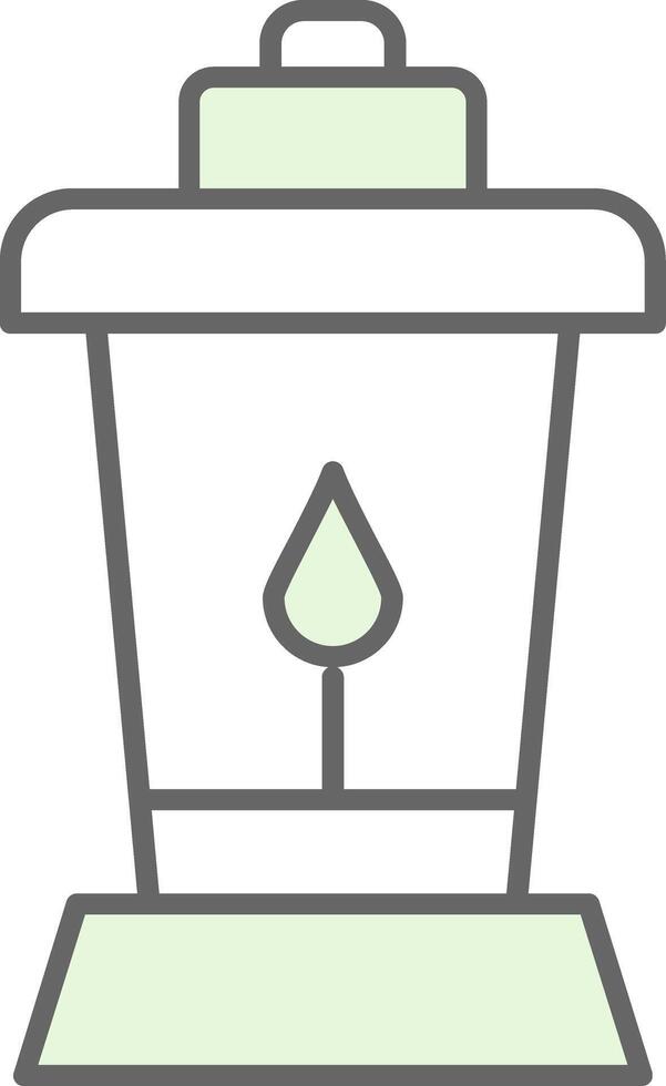 Lantern Fillay Icon vector