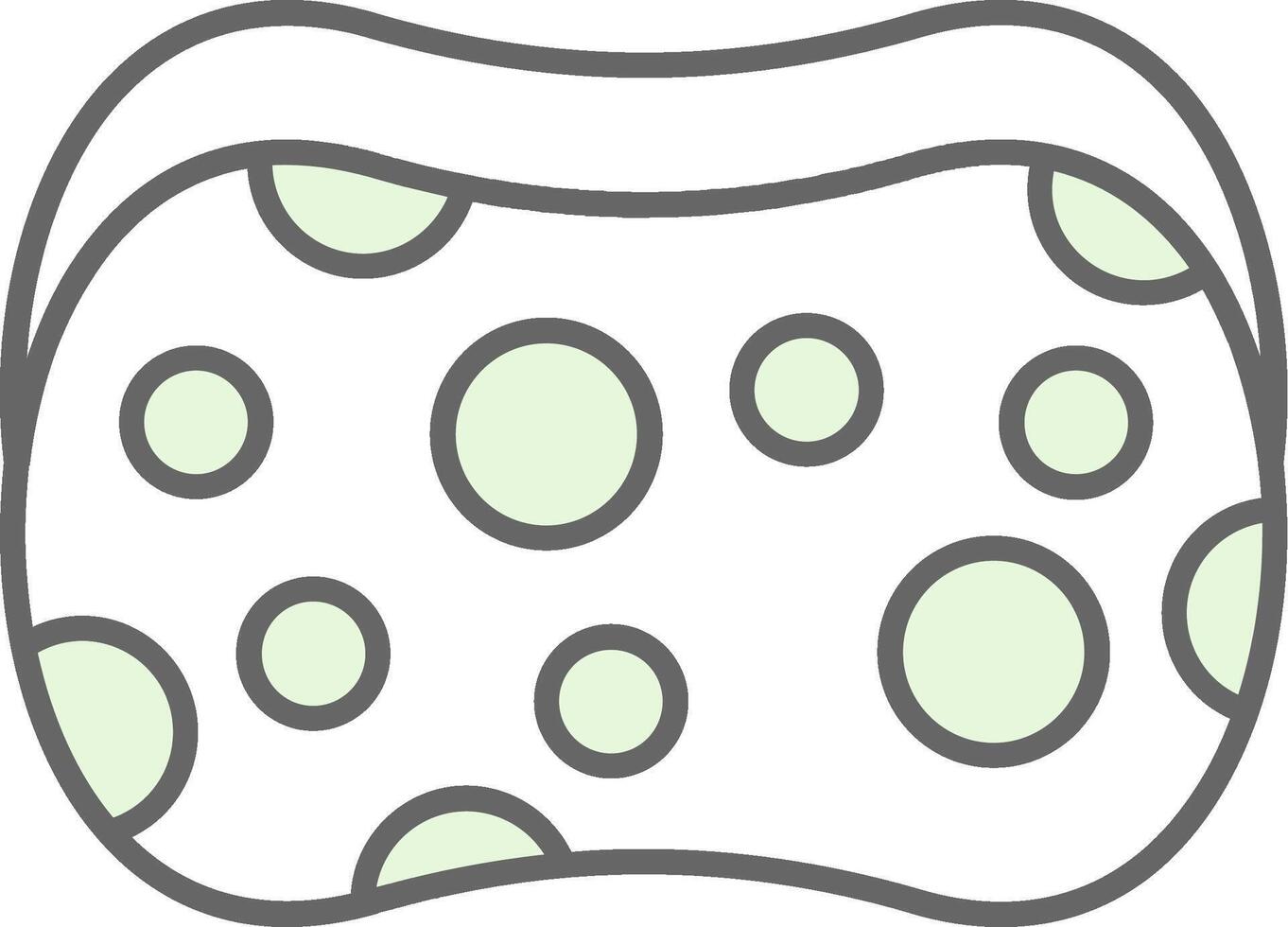 Sponge Fillay Icon vector