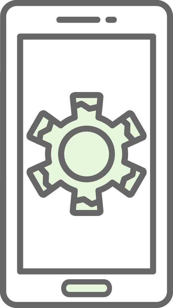 ajuste relleno icono vector