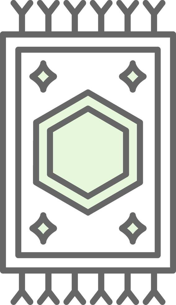 Carpet Fillay Icon vector