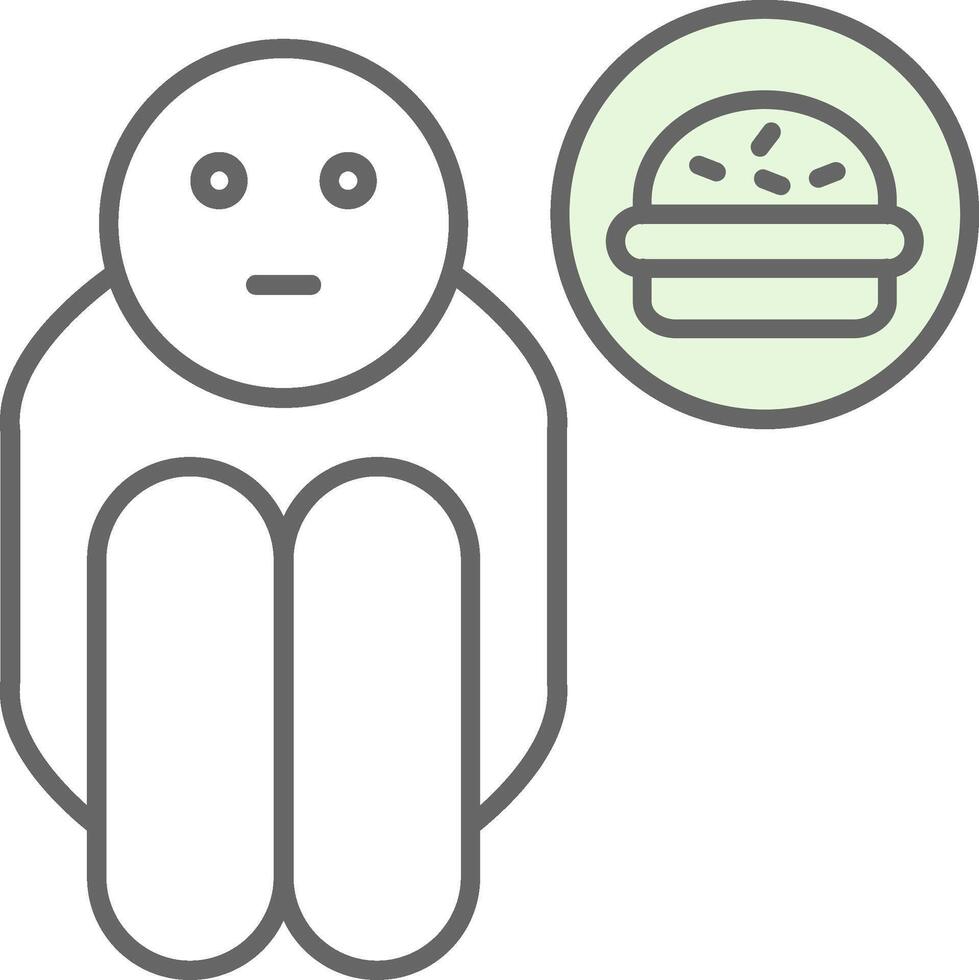 Beggar Fillay Icon vector