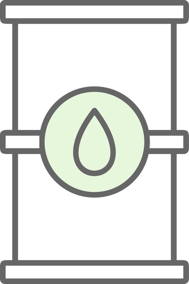 Barrel Fillay Icon vector