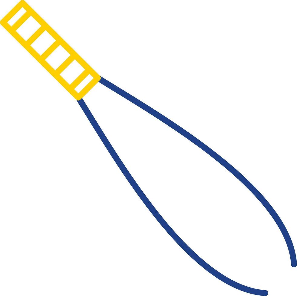 Tweezers Line Two Color Icon vector