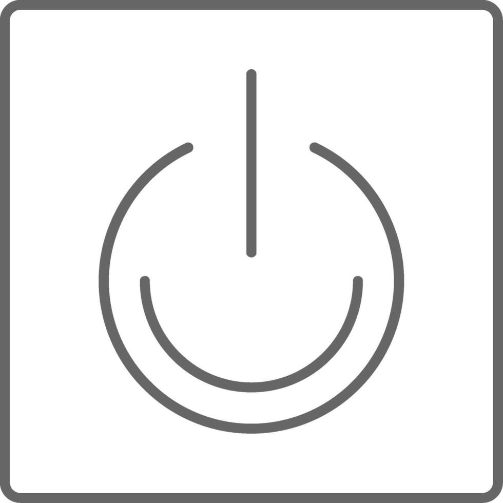 Turn On Fillay Icon vector