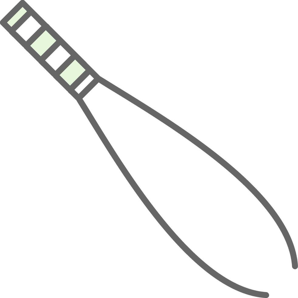 Tweezers Fillay Icon vector