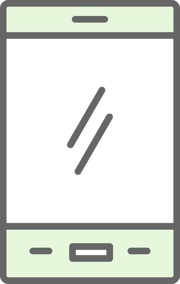 Phone Fillay Icon vector