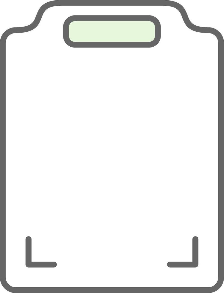Cutting Board Fillay Icon vector