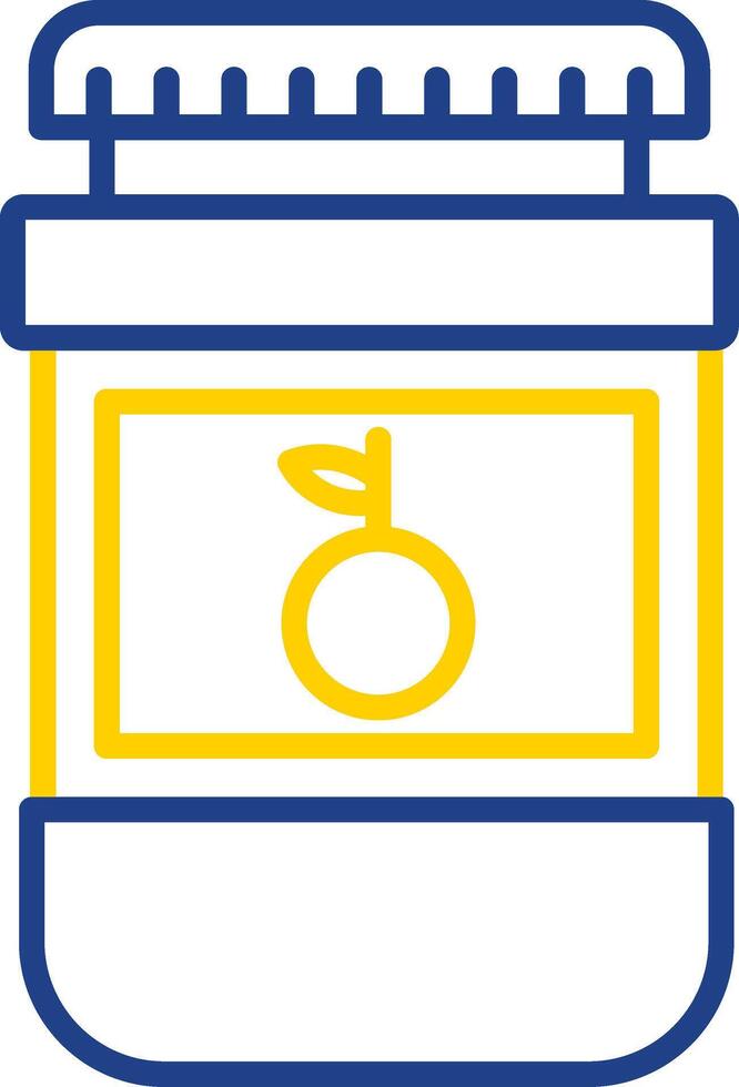 Jam Line Two Color Icon vector