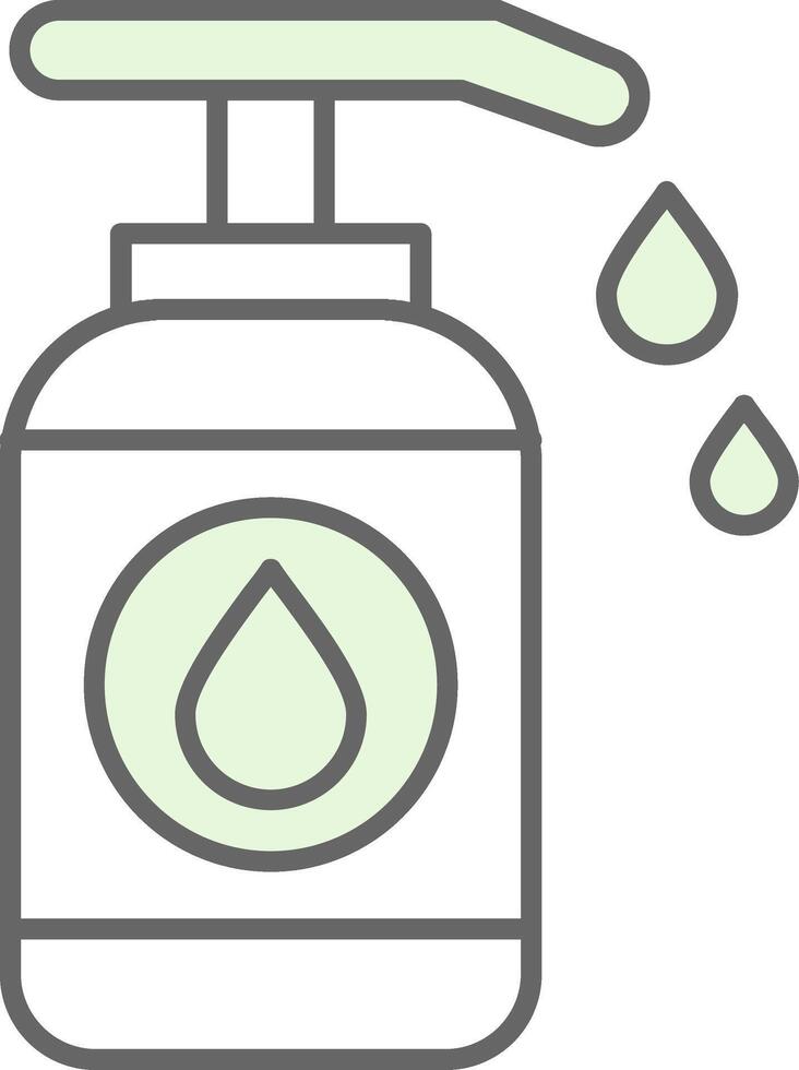 Lotion Fillay Icon vector