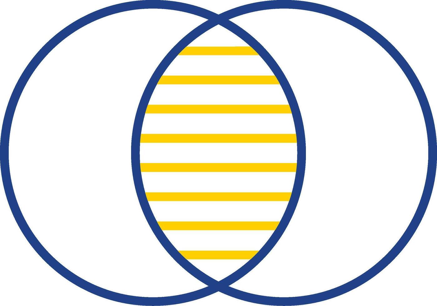 Overlap Line Two Color Icon vector