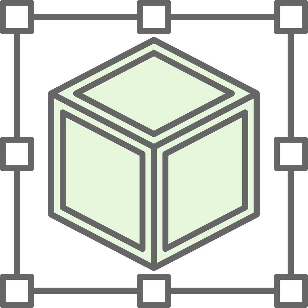 Scale Fillay Icon vector