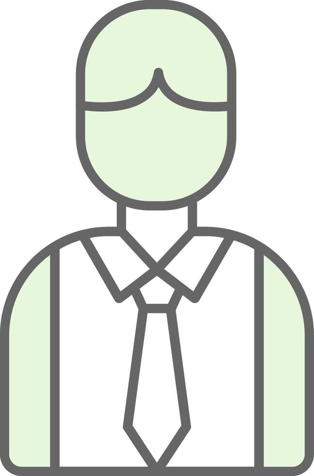 Employee Fillay Icon vector
