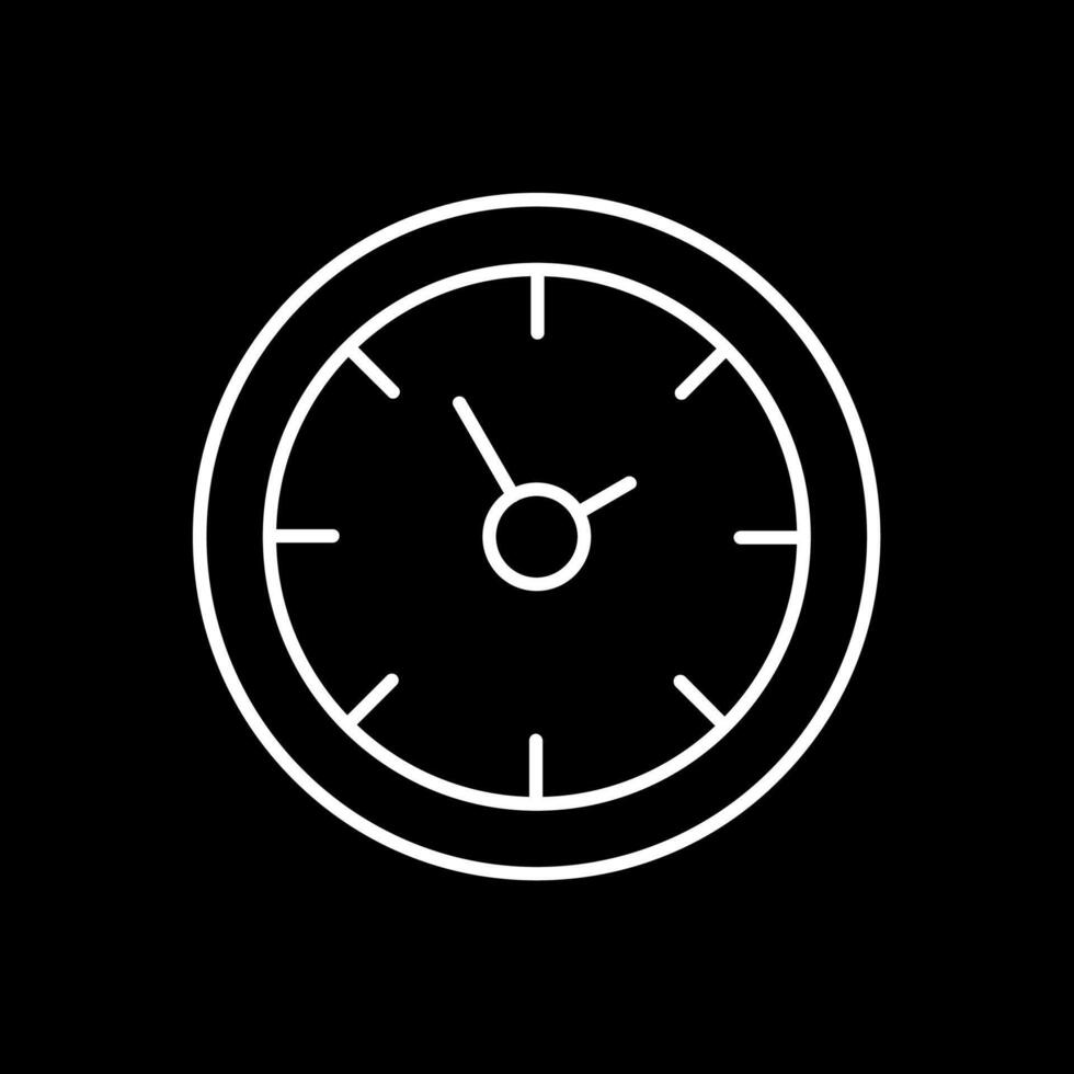 Time Line Inverted Icon vector