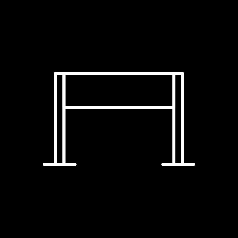 Gameplay Line Inverted Icon vector