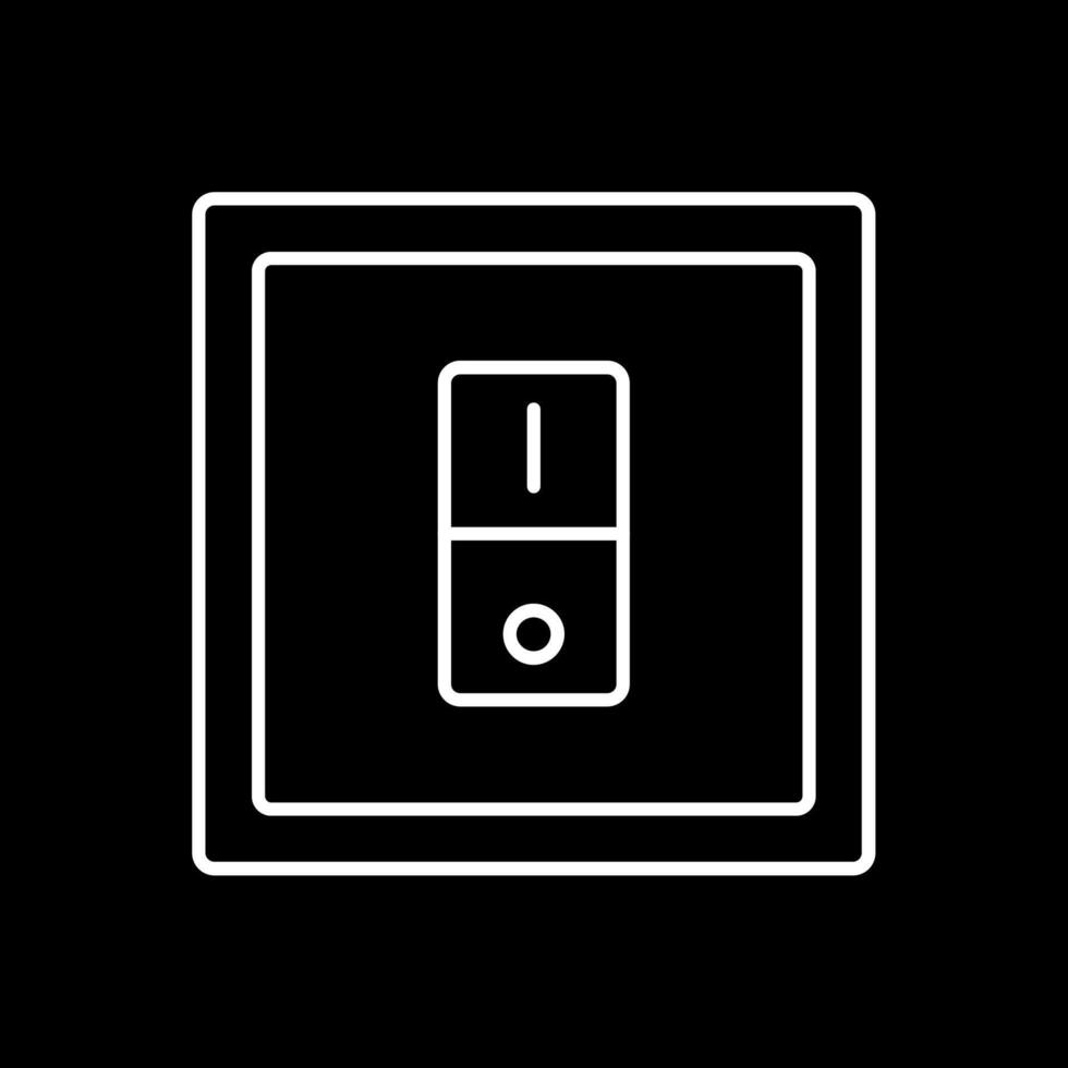 Switcher Line Inverted Icon vector