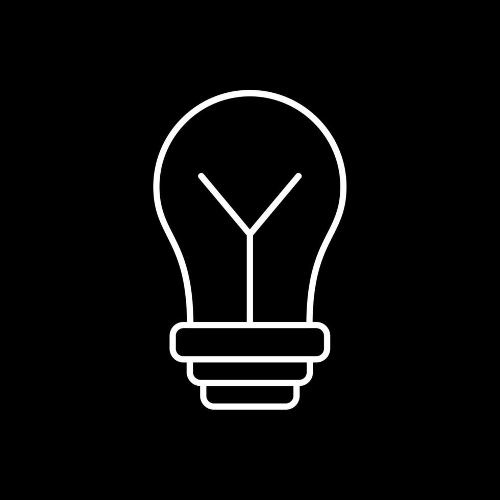 Creative Line Inverted Icon vector