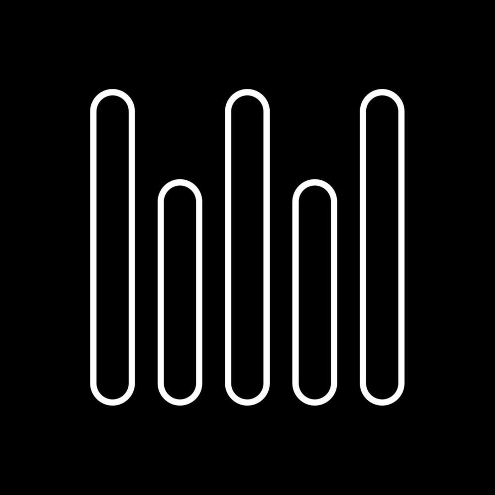 Vertical Align Bottom Line Inverted Icon vector