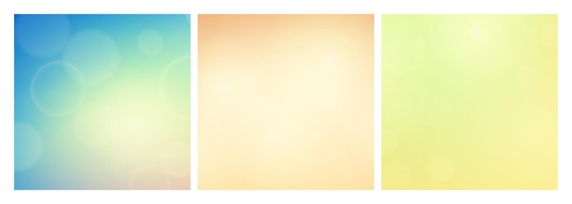 Abstract background with blur bokeh light effect vector