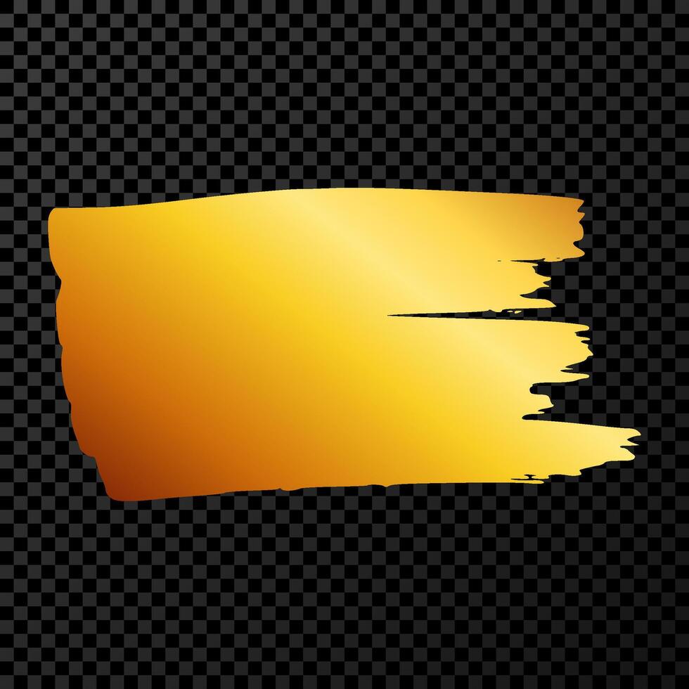 Scribble with a gold marker vector