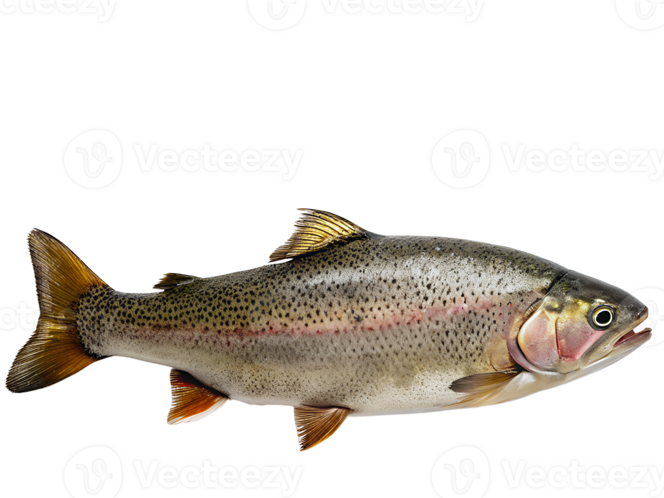 trout fish on transparent background png