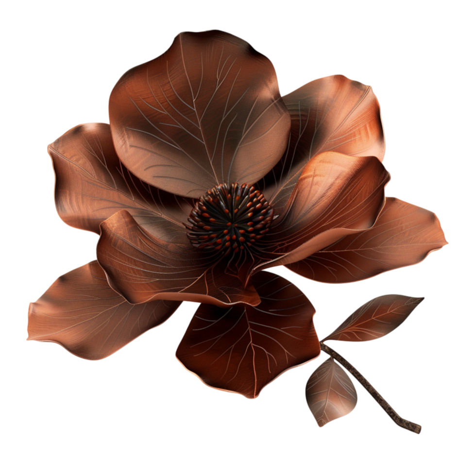 Beautiful Soft Brown Flower png