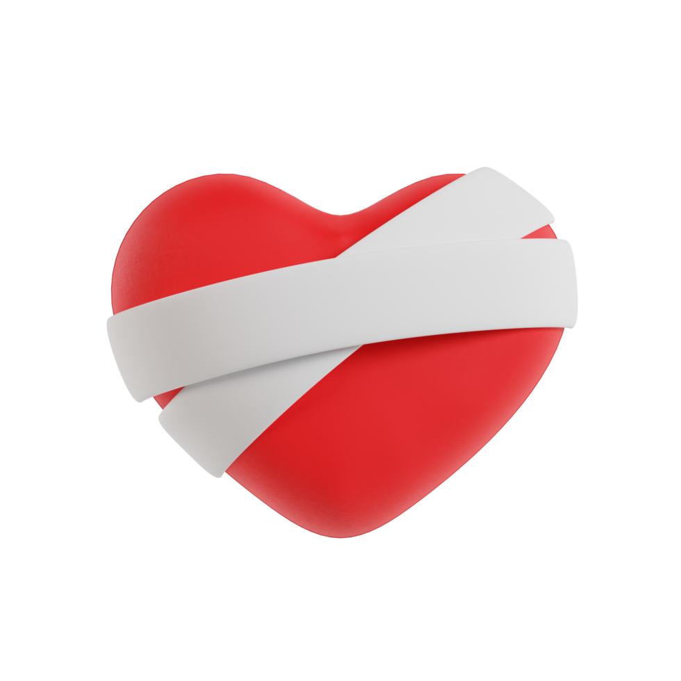 3d Mending Heart Emoji png