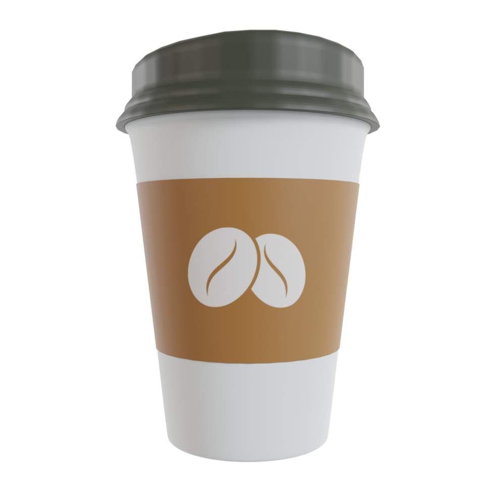3d Coffee Cup Illustration Icon png