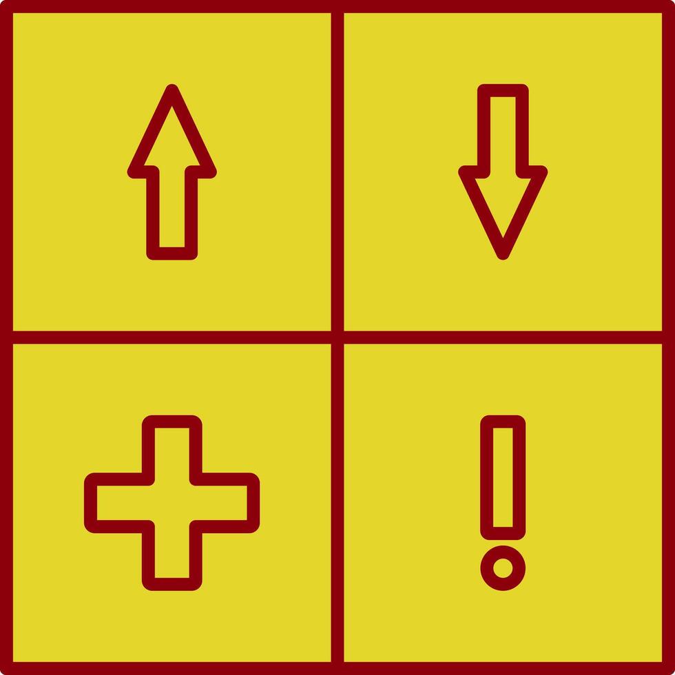 Swot Analysis Glyph Curve Icon vector