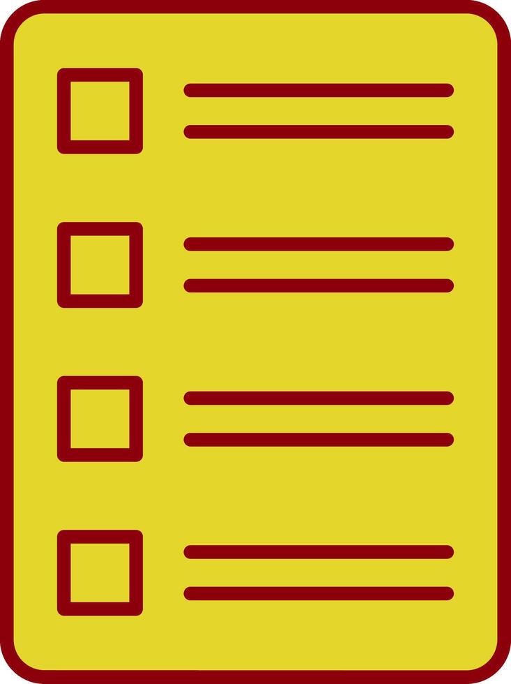 Task List Glyph Curve Icon vector