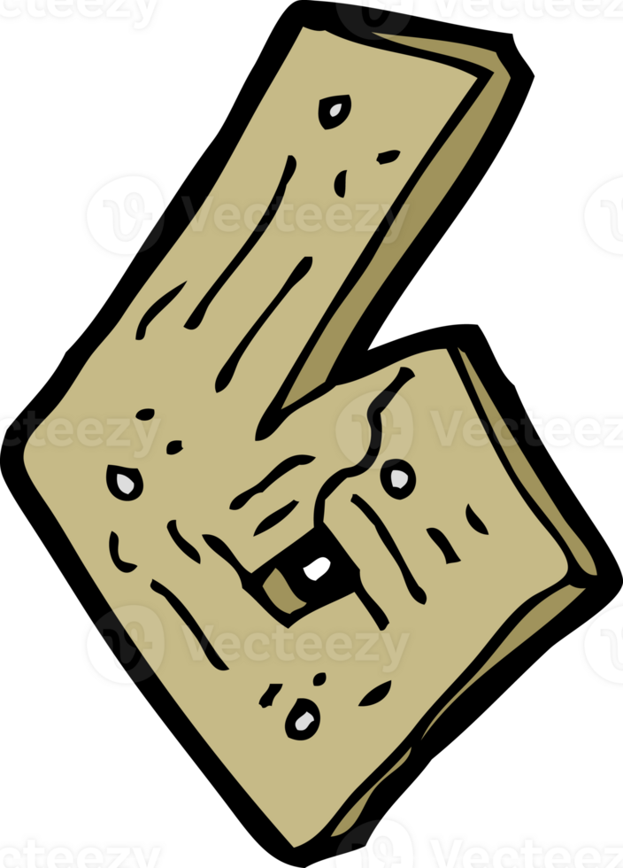 cartoon wooden number png