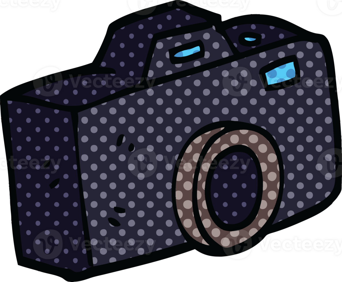comic book style cartoon camera png