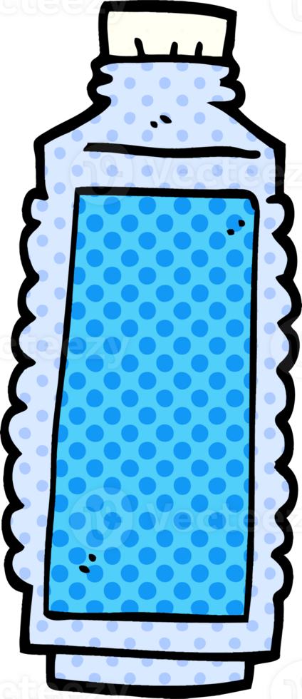 cartoon doodle water bottle png