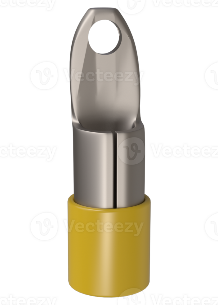 3d aluminio rizar terminal para eléctrico y electrónica cable articulación png