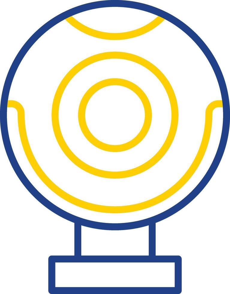 Webcam Line Two Color Icon vector