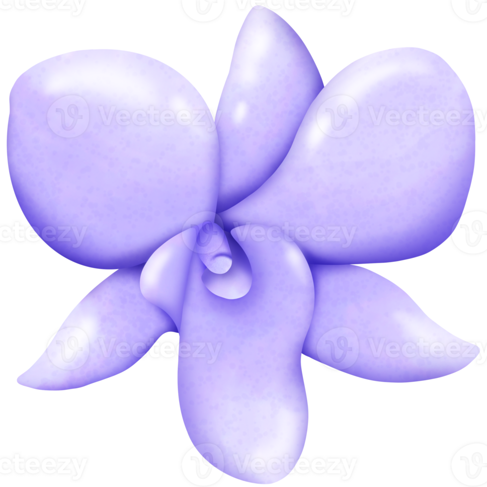 Purpel orchid flower png