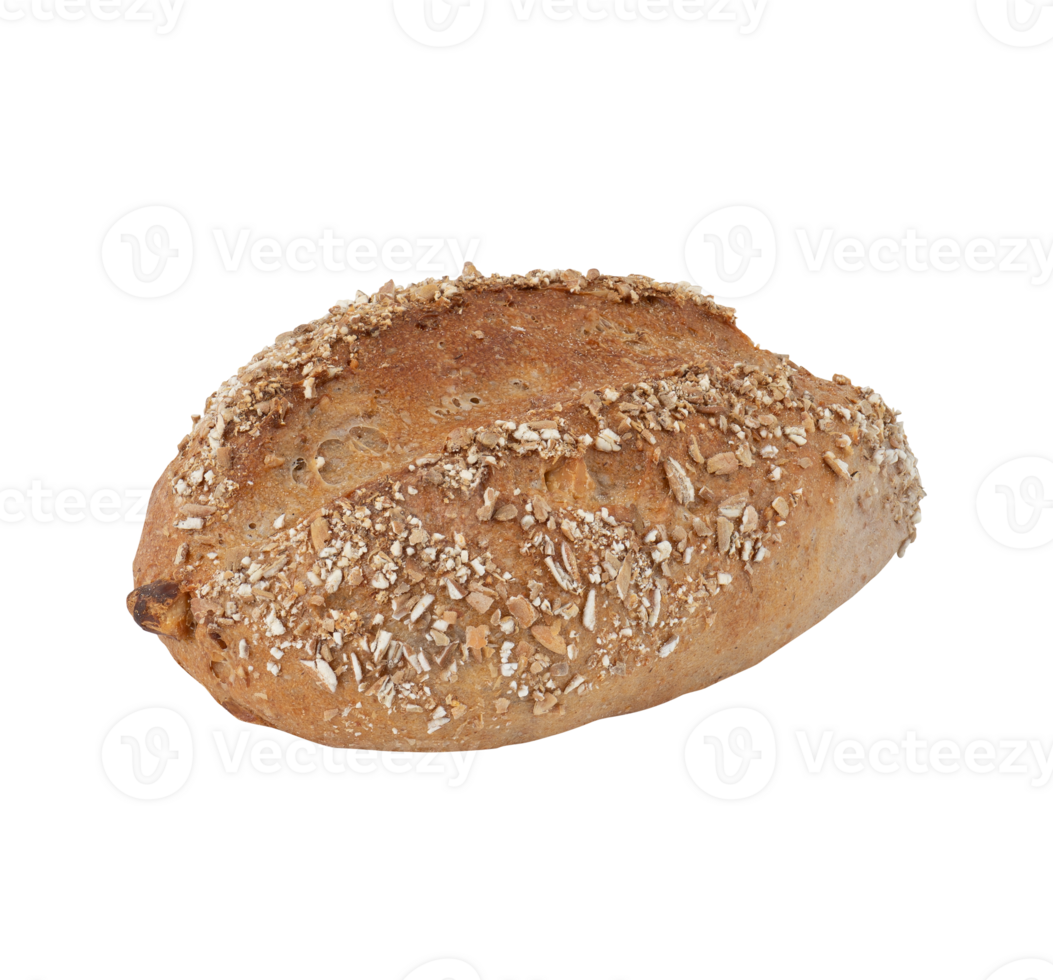 whole grain sliced bread cut out isolated transparent background png